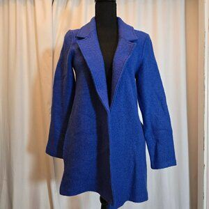 NWT Rachel Zoe Wool Coat Brilliant Blue XS